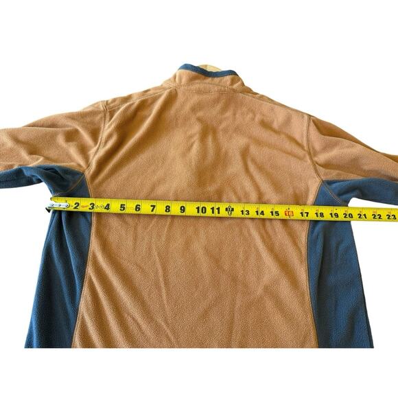Columbia Sportswear Long Sleeve Shirt with Zipper Neck Size Small Womens Orange - Picture 5 of 7